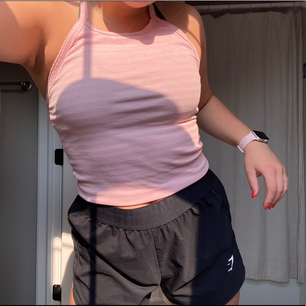 AE halter neck crop top